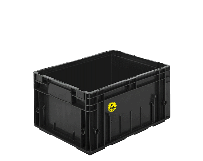 rl_klt_4013-esdl.png RL-KLT-4013 ESD Antistatik Plastik Kasa - Görsel 1