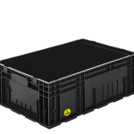 R-KLT-6122 ESD Antistatik Plastik Kasa