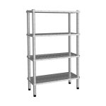 S.D.2.61183-18-4-D 4 Katlı Delikli Raf 610 × 1830 × 1800 mm