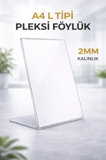 A4 L Tipi Pleksi Föylük - Görsel 2