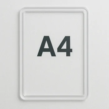 A4 Çerçeve+İç Cep - Görsel 6