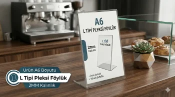 A6 L Tipi Pleksi Föylük - Görsel 2