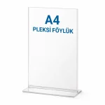 A4 T Tipi Pleksi Föylük