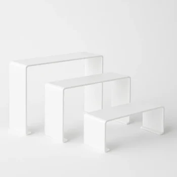 3 Lü Merdiven Set Pleksi Ayakkabı Standı - Görsel 5