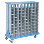 S-ÇYD-110-114 Çekmeceli Çift Yönlü Metal Dolap