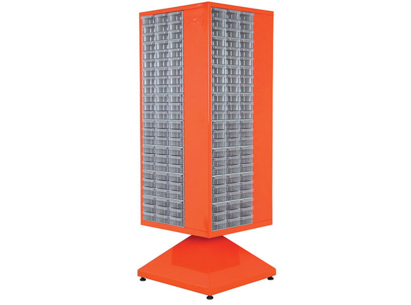 s-mt-120-9-cekmeceli-doner-metal-dolap-d102a8 S-MT-120-9 Çekmeceli Döner Metal Dolap - Görsel 1