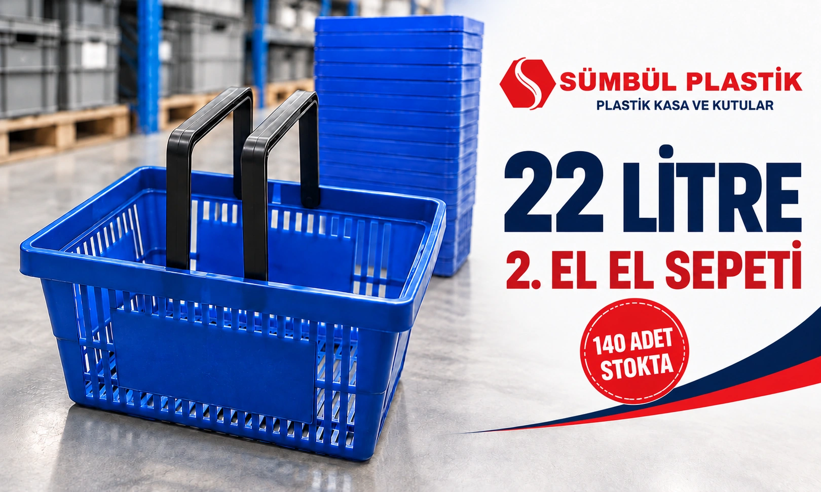 22 Litre 2. El El Sepeti | 140 Adet Stokta